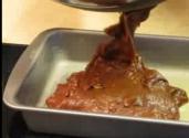Baked Brownies With Almond And Honey